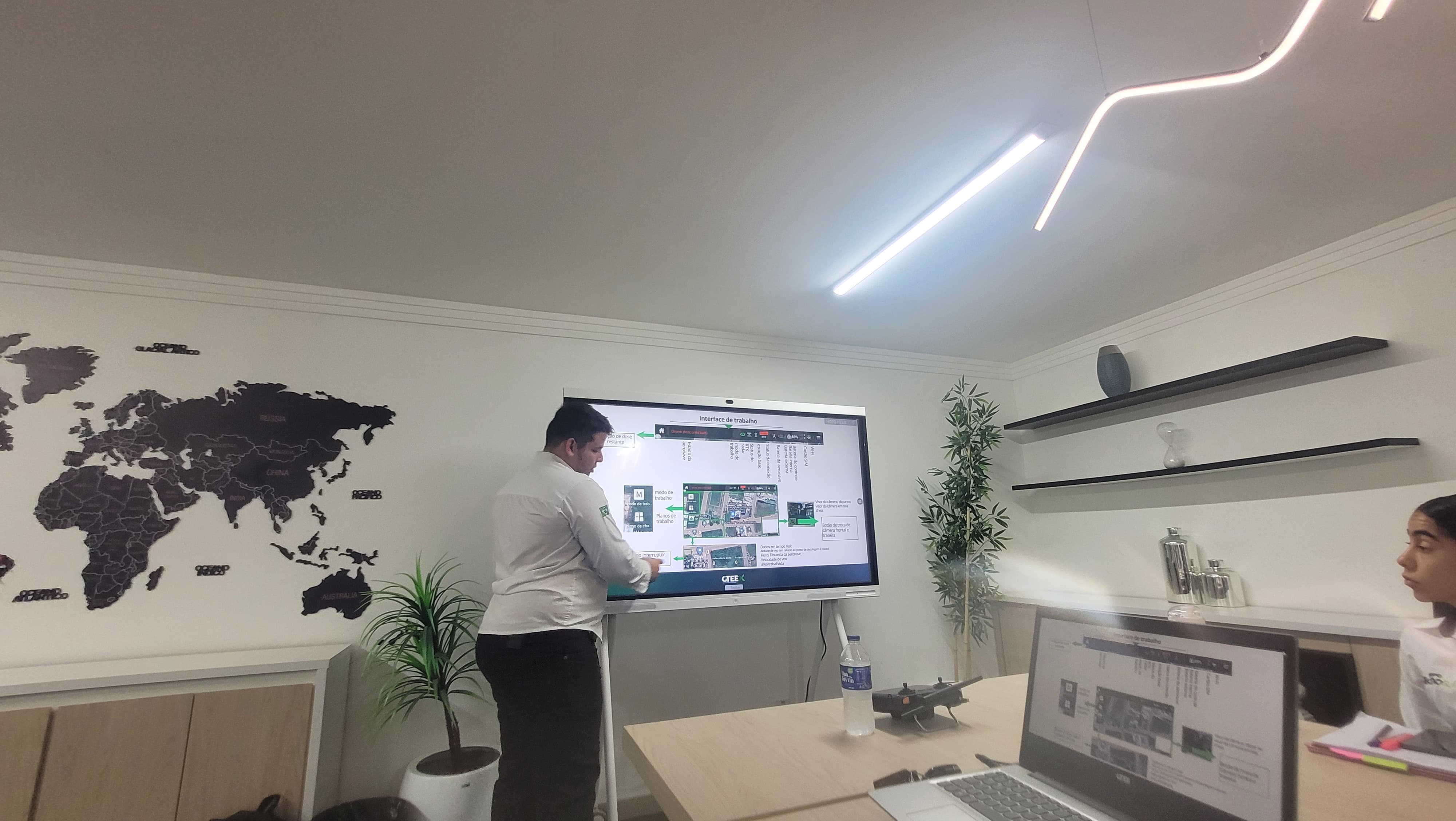 Reunião remota com o time GTEEX
