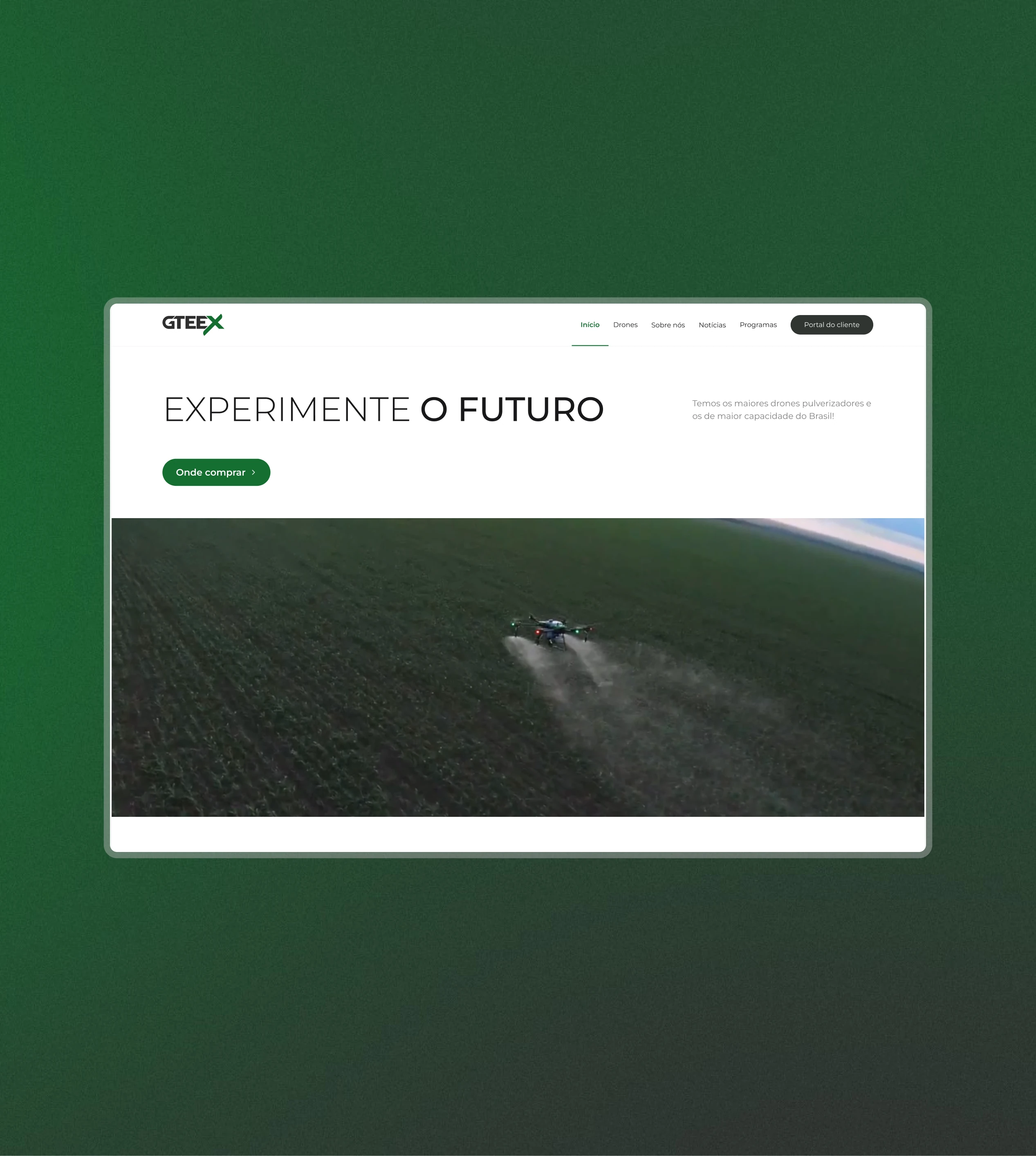 Prévia do projeto GTEEX Website